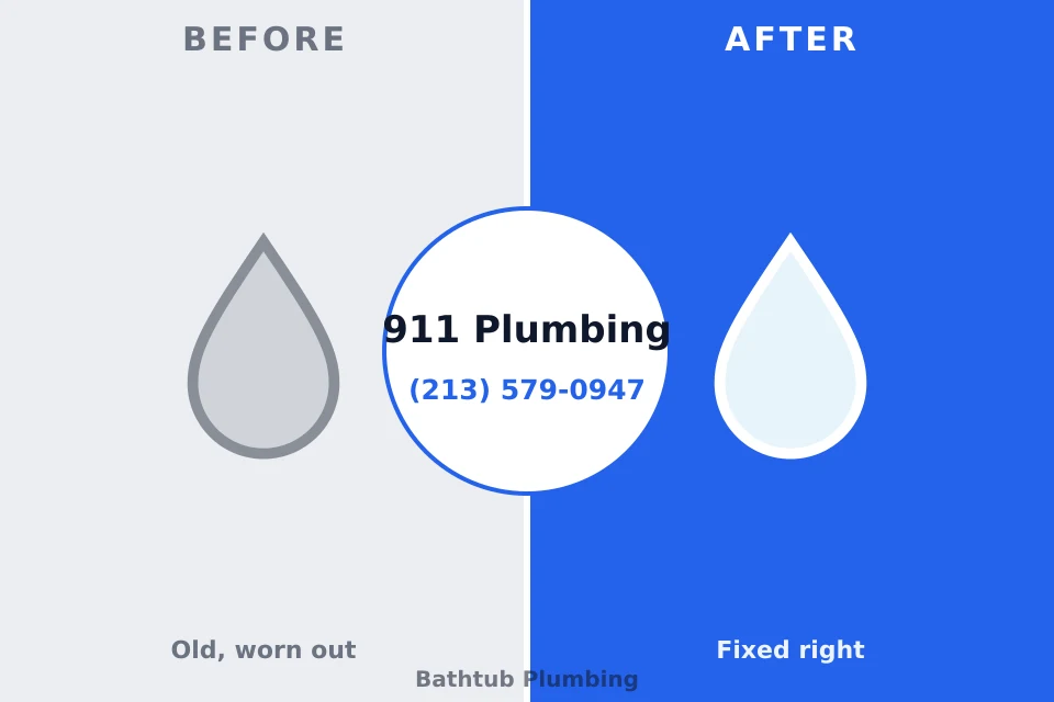Before and after: plumbing repair Roland, IA
